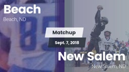 Matchup: Beach vs. New Salem  2018