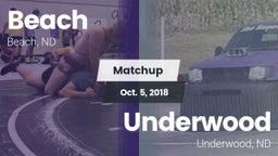 Matchup: Beach vs. Underwood  2018