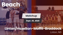 Matchup: Beach vs. Linton/Hazelton-Moffit-Braddock  2020