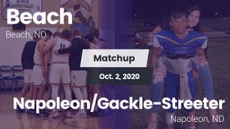 Matchup: Beach vs. Napoleon/Gackle-Streeter  2020