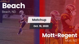 Matchup: Beach vs. Mott-Regent  2020