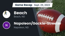 Recap: Beach  vs. Napoleon/Gackle-Streeter  2023