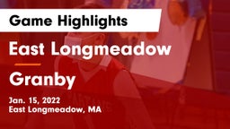 East Longmeadow  vs Granby  Game Highlights - Jan. 15, 2022