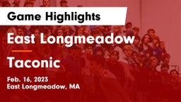 East Longmeadow  vs Taconic  Game Highlights - Feb. 16, 2023