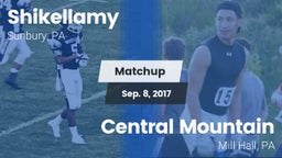 Matchup: Shikellamy vs. Central Mountain  2017