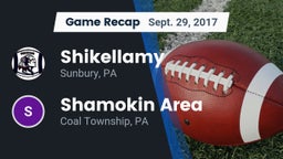 Recap: Shikellamy  vs. Shamokin Area  2017