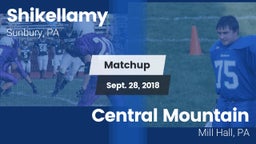 Matchup: Shikellamy vs. Central Mountain  2018