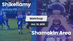 Matchup: Shikellamy vs. Shamokin Area  2018