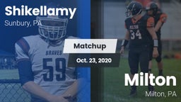 Matchup: Shikellamy vs. Milton  2020