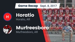 Recap: Horatio  vs. Murfreesboro  2017