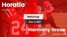 Matchup: Horatio vs. Harmony Grove  2017