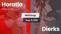 Matchup: Horatio vs. Dierks 2018