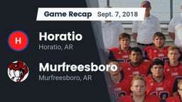 Recap: Horatio  vs. Murfreesboro  2018