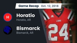Recap: Horatio  vs. Bismarck  2018