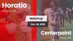 Matchup: Horatio vs. Centerpoint  2018