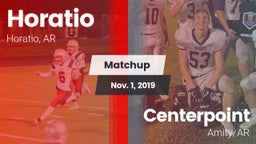 Matchup: Horatio vs. Centerpoint  2019