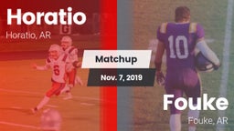 Matchup: Horatio vs. Fouke  2019