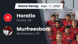 Recap: Horatio  vs. Murfreesboro  2020