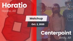 Matchup: Horatio vs. Centerpoint  2020