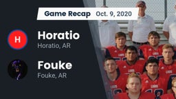 Recap: Horatio  vs. Fouke  2020