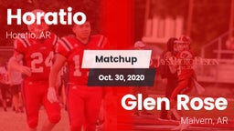 Matchup: Horatio vs. Glen Rose  2020