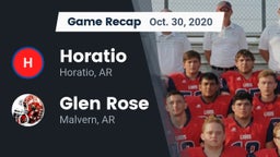 Recap: Horatio  vs. Glen Rose  2020
