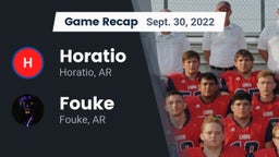 Recap: Horatio  vs. Fouke  2022