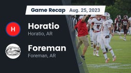 Recap: Horatio  vs. Foreman  2023