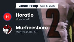 Recap: Horatio  vs. Murfreesboro  2023