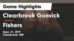 Clearbrook Gonvick  vs Fishers  Game Highlights - Sept. 21, 2019