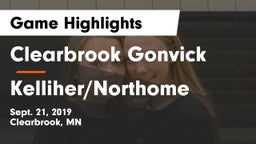 Clearbrook Gonvick  vs Kelliher/Northome  Game Highlights - Sept. 21, 2019