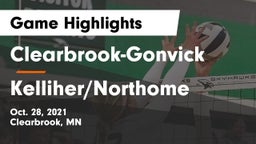 Clearbrook-Gonvick  vs Kelliher/Northome  Game Highlights - Oct. 28, 2021