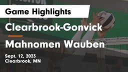 Clearbrook-Gonvick  vs Mahnomen Wauben Game Highlights - Sept. 12, 2023