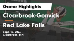 Clearbrook-Gonvick  vs Red Lake Falls Game Highlights - Sept. 18, 2023