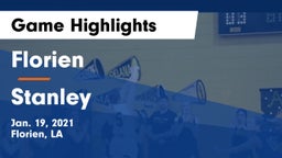 Florien  vs Stanley  Game Highlights - Jan. 19, 2021