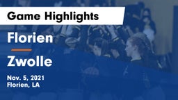 Florien  vs Zwolle  Game Highlights - Nov. 5, 2021