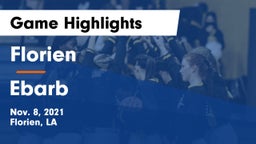Florien  vs Ebarb Game Highlights - Nov. 8, 2021