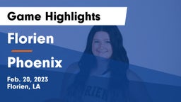Florien  vs Phoenix Game Highlights - Feb. 20, 2023