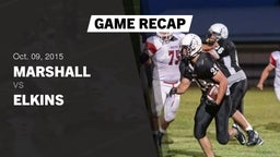 Recap: Marshall  vs. Elkins  2015