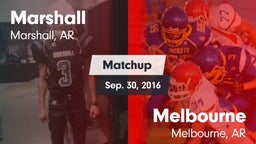 Matchup: Marshall vs. Melbourne  2016