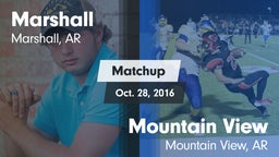 Matchup: Marshall vs. Mountain View  2016
