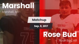 Matchup: Marshall vs. Rose Bud  2017