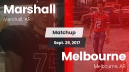 Matchup: Marshall vs. Melbourne  2017
