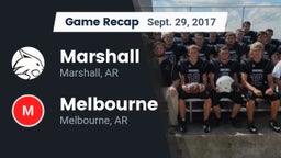 Recap: Marshall  vs. Melbourne  2017