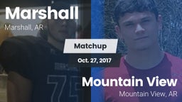 Matchup: Marshall vs. Mountain View  2017