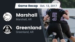 Recap: Marshall  vs. Greenland  2017