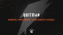 Marshall football highlights Quitman