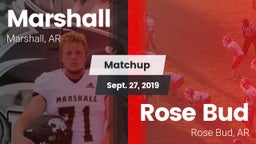 Matchup: Marshall vs. Rose Bud  2019