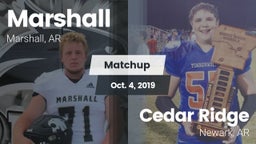Matchup: Marshall vs. Cedar Ridge  2019