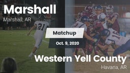 Matchup: Marshall vs. Western Yell County  2020